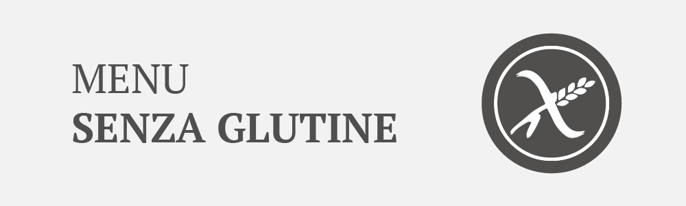 Menu senza glutine